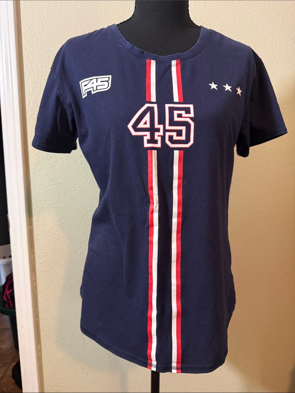 Navy Blue F45' Graphic Tee